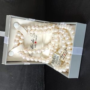 New! Cultured Freshwater Pearl Strand Necklace 36" L / 8.5 - 9.5 mm Belle de Mer